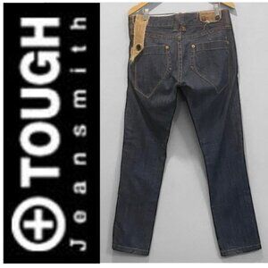 Tough Jeansmith Blue Straight Leg Jeans Vintage Japanese Streetwear Size 33